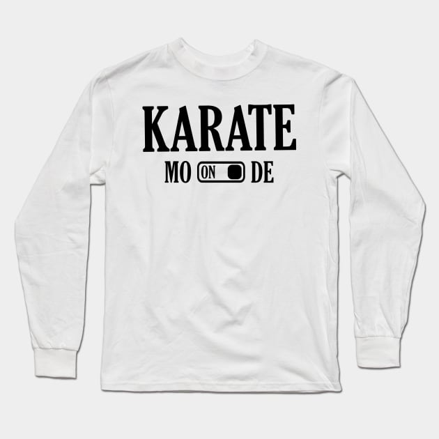 Martial Arts Long Sleeve T-Shirt by Design Anbay